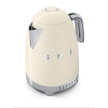 Bouilloire électrique à température variable Années 50 SMEG Crème