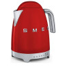 Bouilloire électrique à température variable Années 50 SMEG Rouge