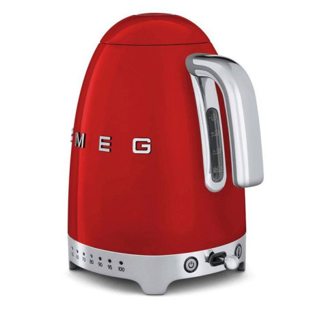 Bouilloire électrique à température variable Années 50 SMEG Rouge