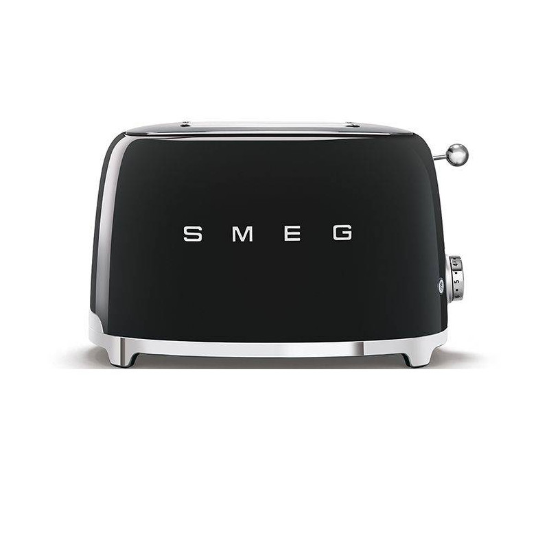 Toaster 2 tranches Grille pain Années 50 SMEG Noir