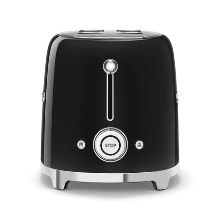 Toaster 2 tranches Grille pain Années 50 SMEG Noir
