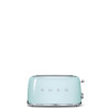 Toaster 2 Fentes Long Grille pain Années 50 SMEG Vert d´eau