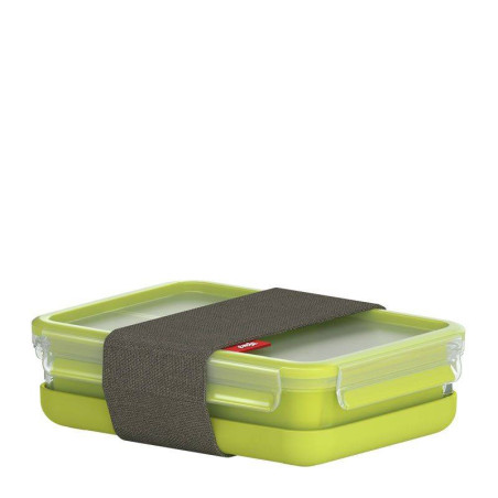 Set De 3 Couverts EMSA CLIP & GO - Inox, étui De Transport, Design Emboîtable, Garanti 30 Ans - 6