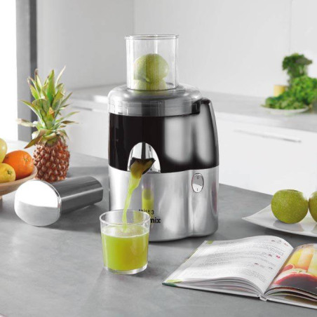 MAGIMIX Juice Expert 3 Extracteur Centrifugeuse Multifonction Noir/Chromé mat