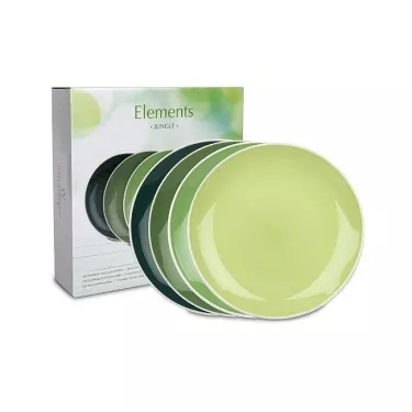 JUNGLE Assiette plate en...