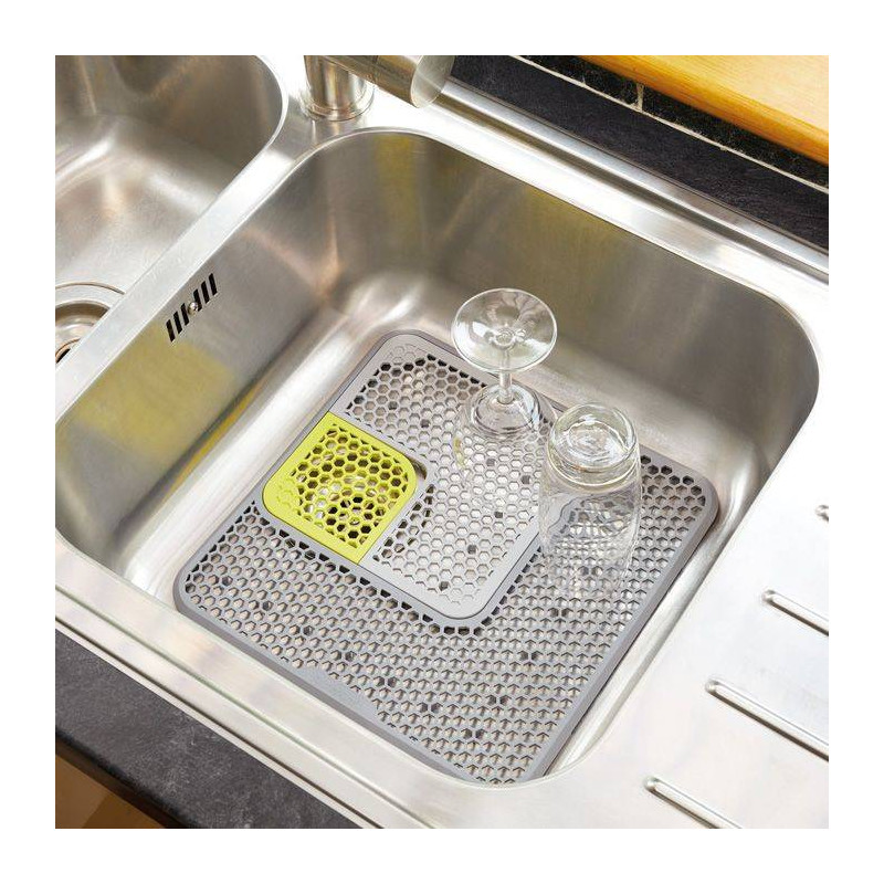 Sink Protector Tapis Fond d´évier modulable ajustable KitchenCraft