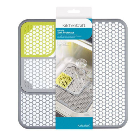 Sink Protector Tapis Fond d´évier modulable ajustable KitchenCraft