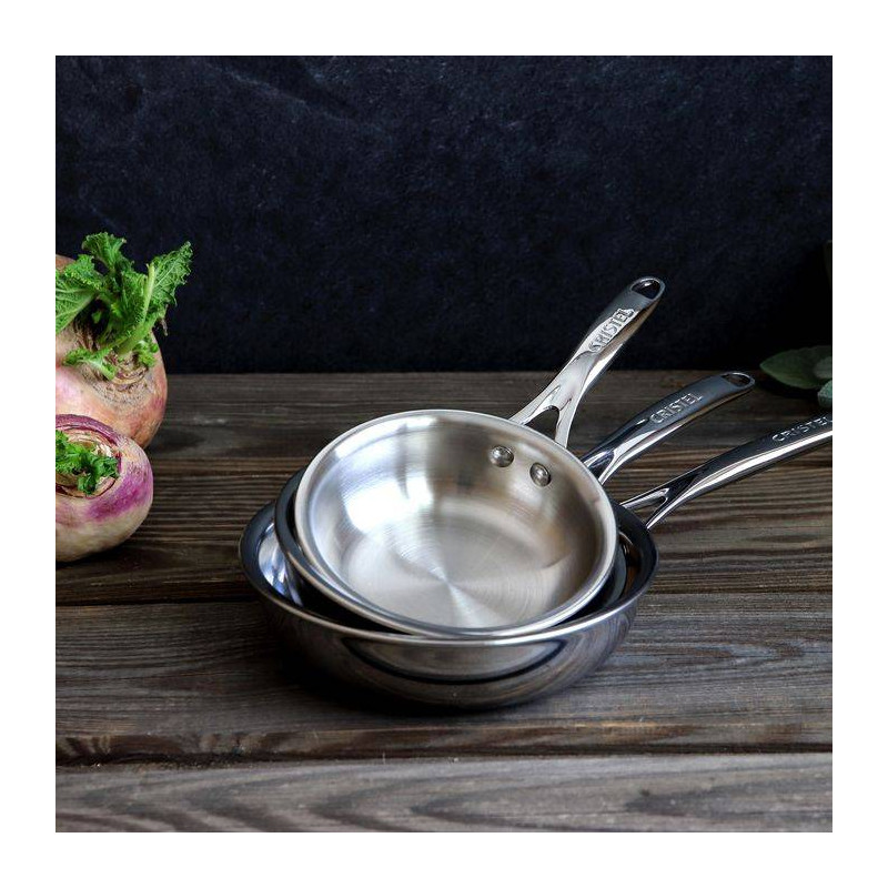Casserole Castel'Pro fixe inox ø 12 cm