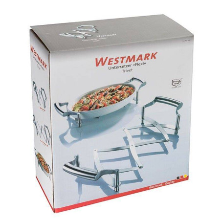 Dessous de plat Inox extensible avec poignées Flexi Westmark