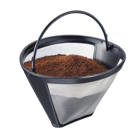 Filtre à Café Permanent SeleXions GF4M N°4 Doré | Filtre Métal Réutilisable Pour Machines à Café à Filtre Rond