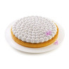 KIT TARTE MERINGUE cercle tarte et moule décor meringue en silicone SilikoMart 3Design