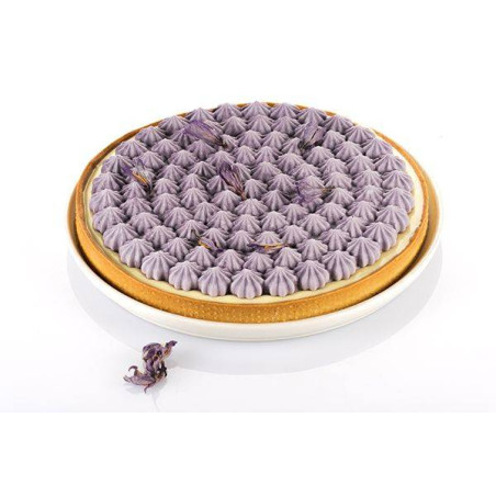 KIT TARTE MERINGUE cercle tarte et moule décor meringue en silicone SilikoMart 3Design