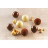TARTUFINO Moule Chocolat mini boule Sphère en silicone SilikoMart 3Design