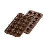 TARTUFINO Moule Chocolat mini boule Sphère en silicone SilikoMart 3Design