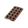TARTUFINO Moule Chocolat mini boule Sphère en silicone SilikoMart 3Design