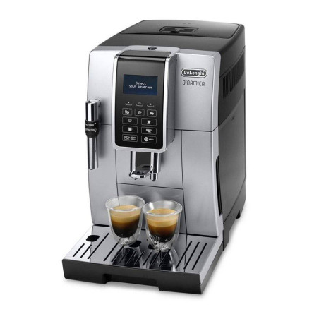 Machine à café Automatique Expresso avec Broyeur Delonghi DINAMICA Argent