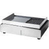 DUO K Plancha Grill Electrique Inox 64 x 43 3500W KRAMPOUZ