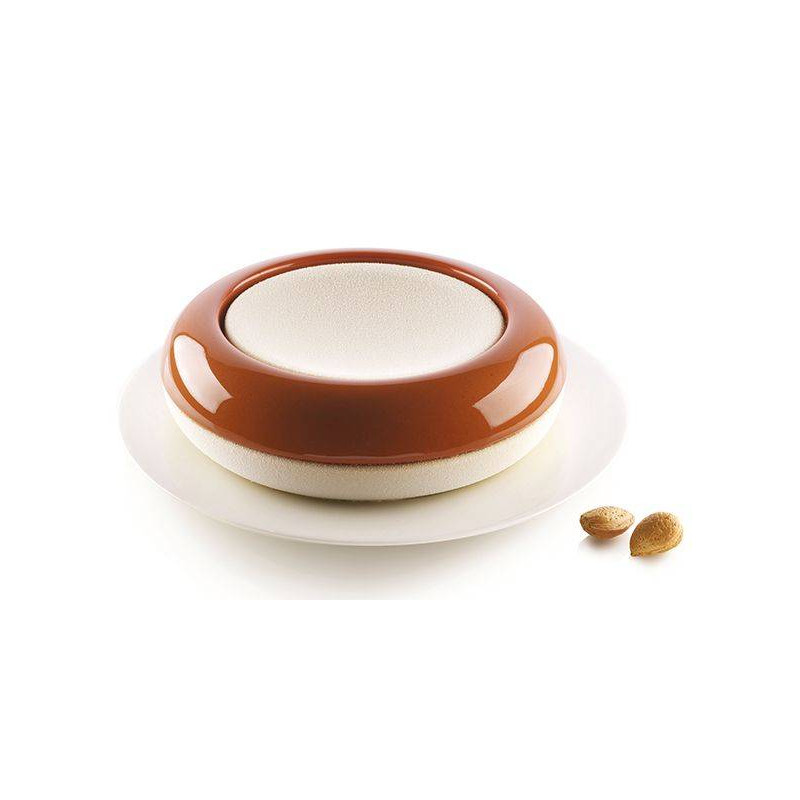 KIT IO & TE  moule gâteau rond en silicone SilikoMart 3Design  SC