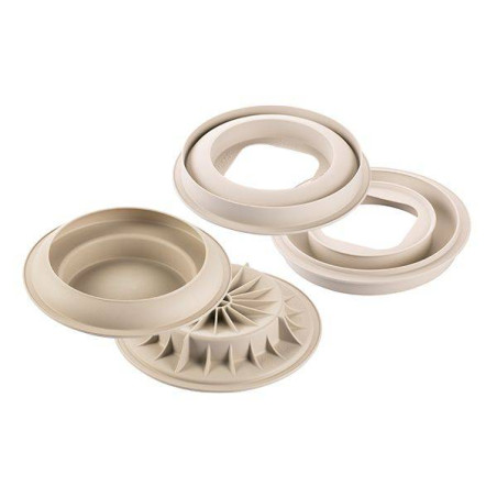 KIT IO & TE  moule gâteau rond en silicone SilikoMart 3Design  SC