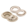 KIT IO & TE  moule gâteau rond en silicone SilikoMart 3Design  SC