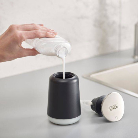 PRESTO Pompe distributeur savon hygiénique Joseph Joseph Gris