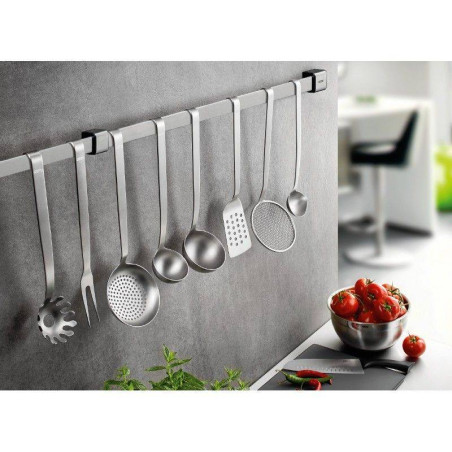 Porte-ustensiles Mural En Bois Blanc – MyGift, Rangement Cuisine Design