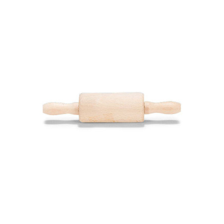 Mini Rouleau à Pâtisserie En Bois Pour Enfants – 21 X 3.5 Cm, Ustensile Cuisine Sécurisé