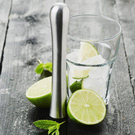 Pilon à mojito cocktail inox