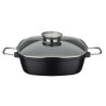 GOURMET Granit Cocotte Sauteuse Fonte Alu revêtue induction