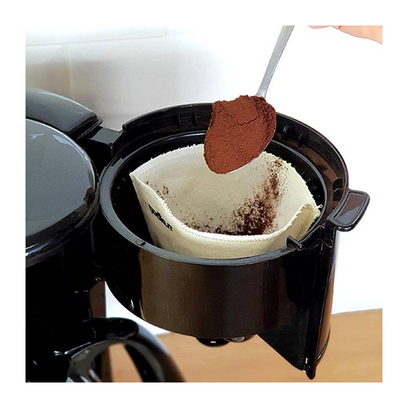 Lot De 3 Filtres à Café Permanents Réutilisables - Taille 4, 100 Mailles, Acier Inoxydable 304 - Pour Machines 8-12 Tasses