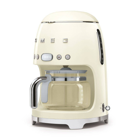 Cafetière Machine à café filtre Années 50 SMEG Crème