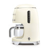 Cafetière Machine à café filtre Années 50 SMEG Crème