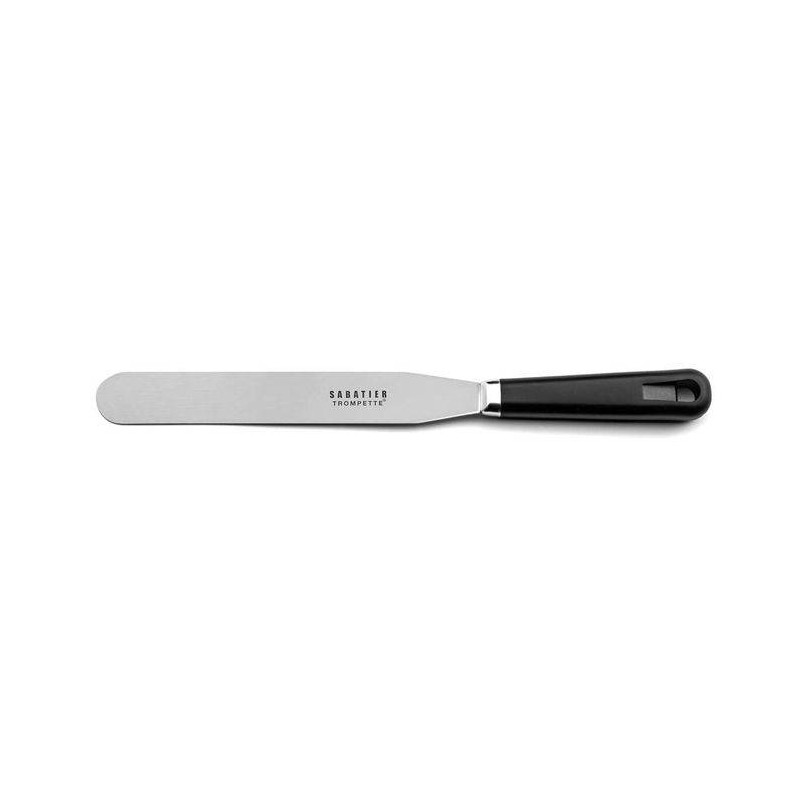 FLEX Spatule droite Inox Manche surmoulé SABATIER Trompette 25 cm