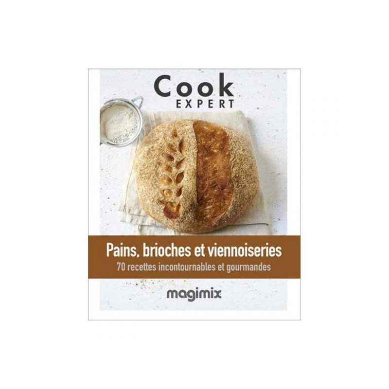 MAGIMIX Livre de recettes Pains Brioches et Viennoiseries pour COOK EXPERT