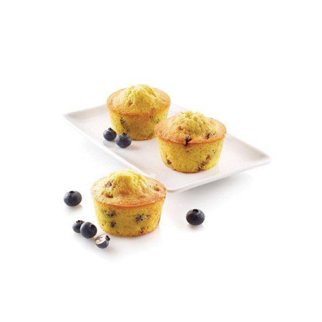 Moule à muffin en silicone...