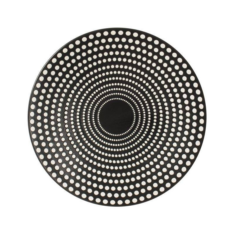 GALAXY POIS Assiette Plate en Grès D27 TABLE PASSION