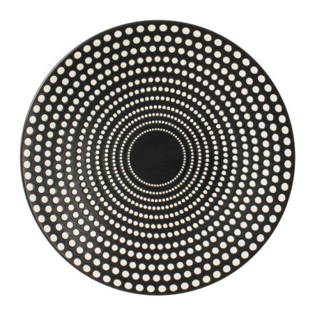 GALAXY POIS Assiette Plate en Grès D27 TABLE PASSION