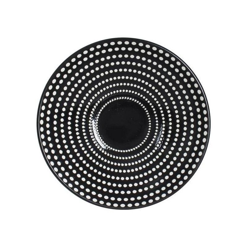 GALAXY POIS Assiette Creuse calotte en Grès D19 TABLE PASSION