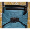 Chariot double MODULO Poussette de marché de courses 2 roues SIDEBAG Bleu canard