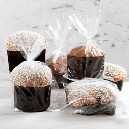 Sachet transparent biscuits, chocolats friandises 400 x 485 x 515 mm Les 5
