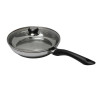 Poêle haute Sauteuse + couvercle Inox D28