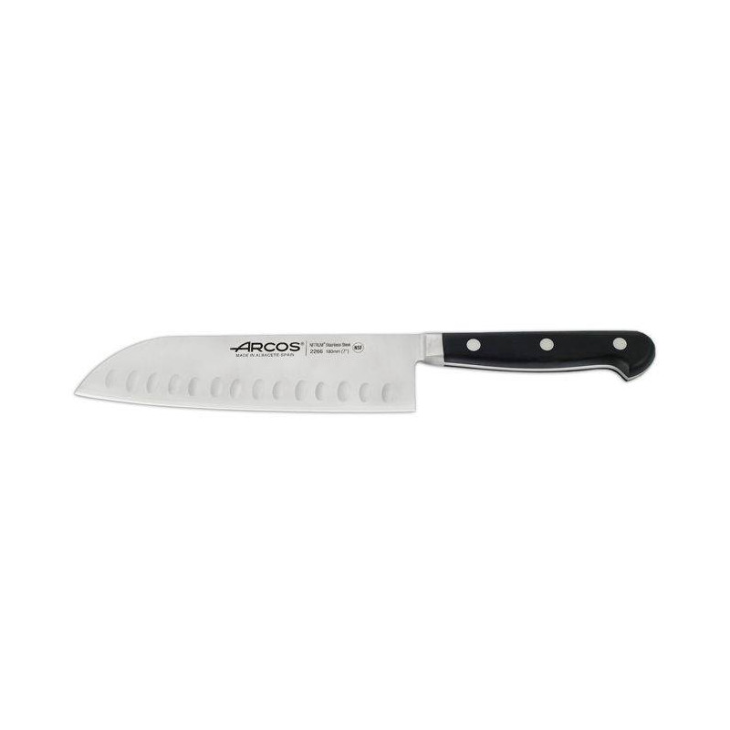 OPERA Couteau Santoku Alvéolé ARCOS 18 cm