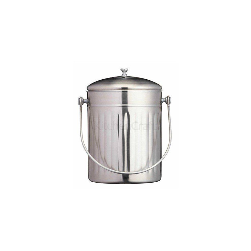 Seau Poubelle à compost 5L Inox — free download