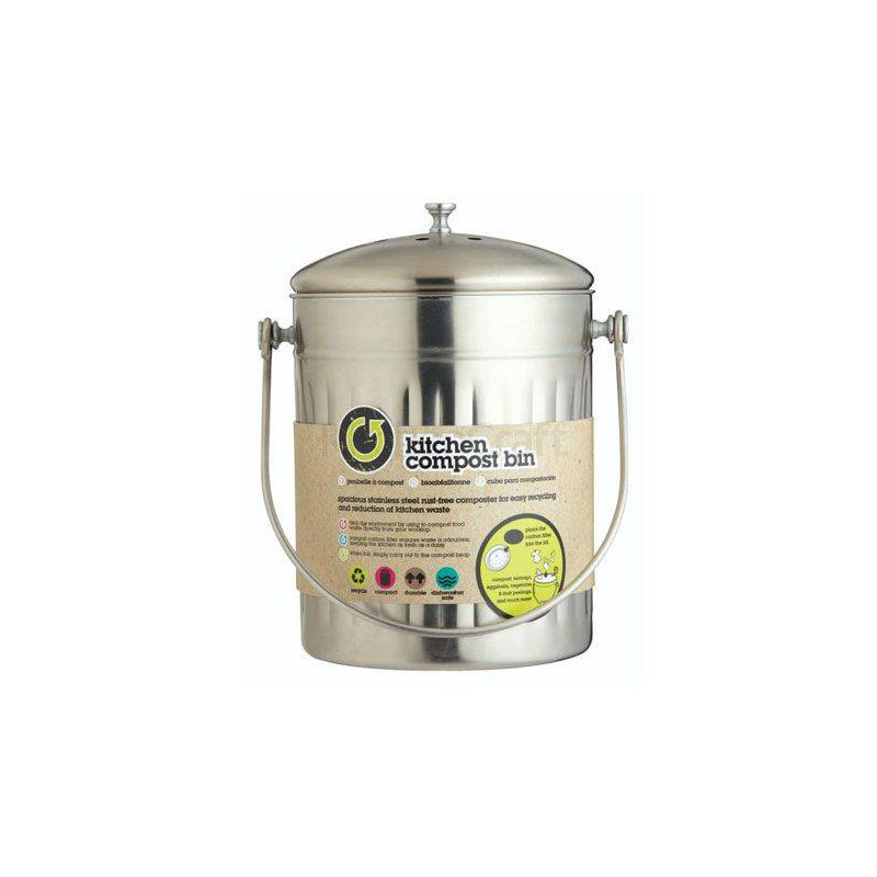 Seau Poubelle à compost 5L Inox — free download
