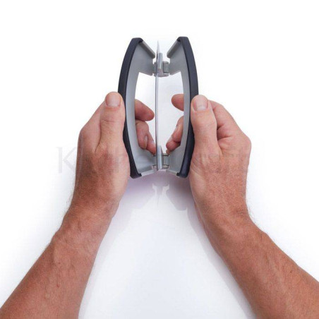 MEZZALUNA - Hachoir à herbe pliable Berceuse MASTERCLASS Gris