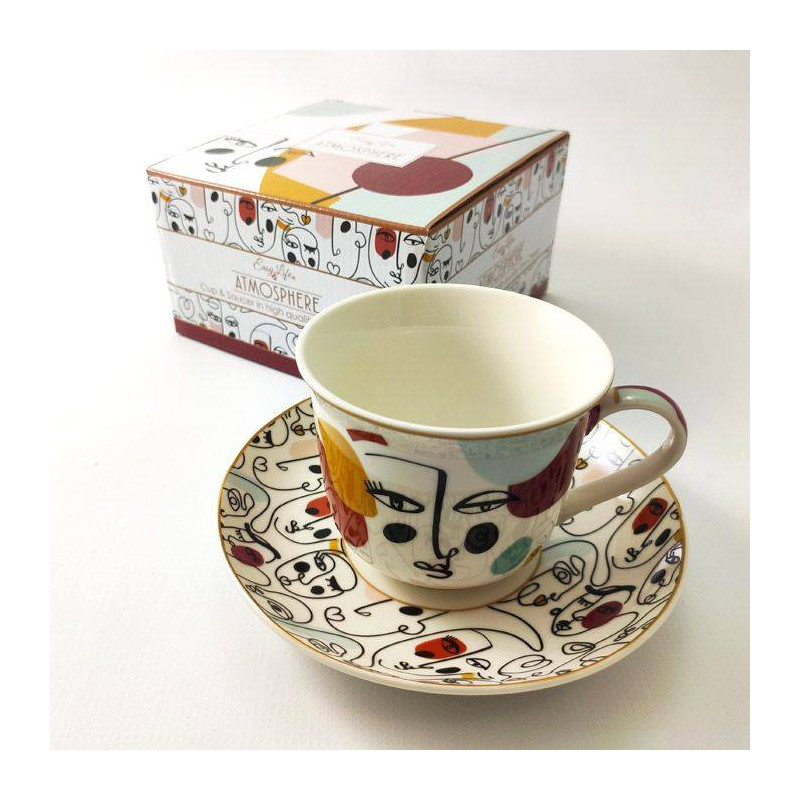 MODERNISM Tasse à Déjeuner Porcelaine Fine