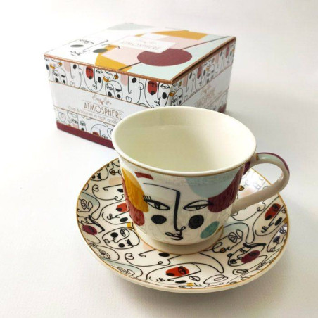 MODERNISM Tasse à Déjeuner Porcelaine Fine