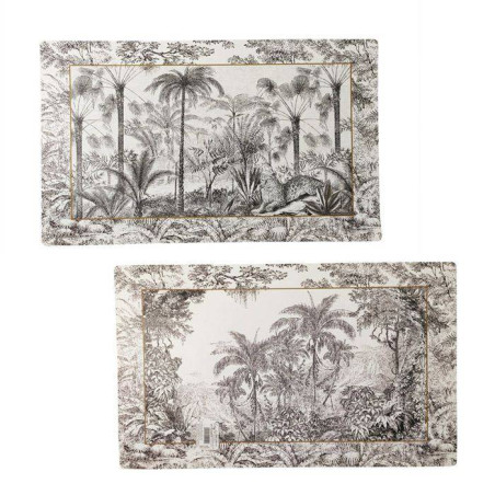 RETRO JUNGLE Set de Table souple 45 x 30 cm  SC