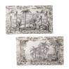 RETRO JUNGLE Set de Table souple 45 x 30 cm  SC