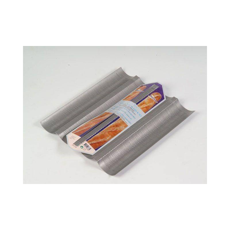 Plaque moule à 4 baguettes PATISSE revêtu
